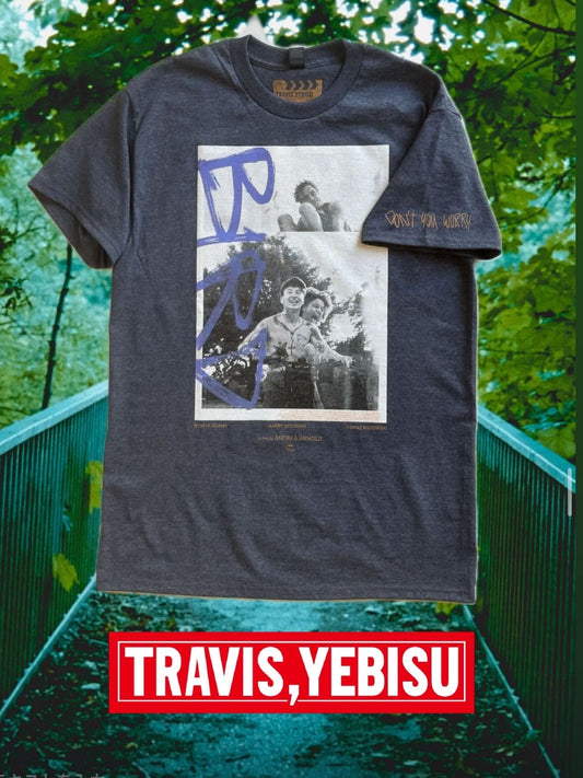 【バード ここから羽ばたく】/ Official Tee ~Fade Navy/TRAVIS Limited【SCENE0】