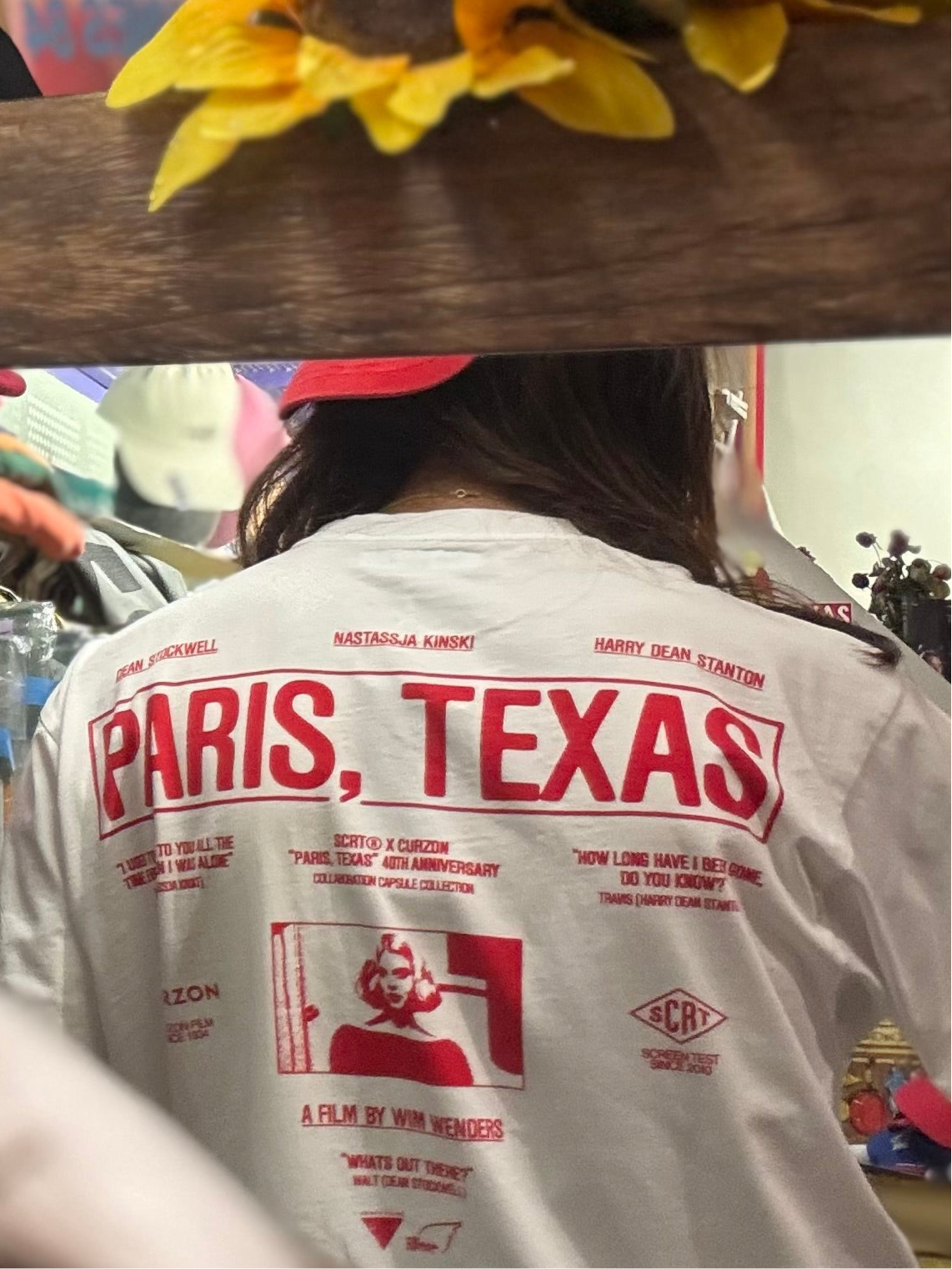 SCRT / Travis Tee "Official/Limited"【PARIS,TEXAS】