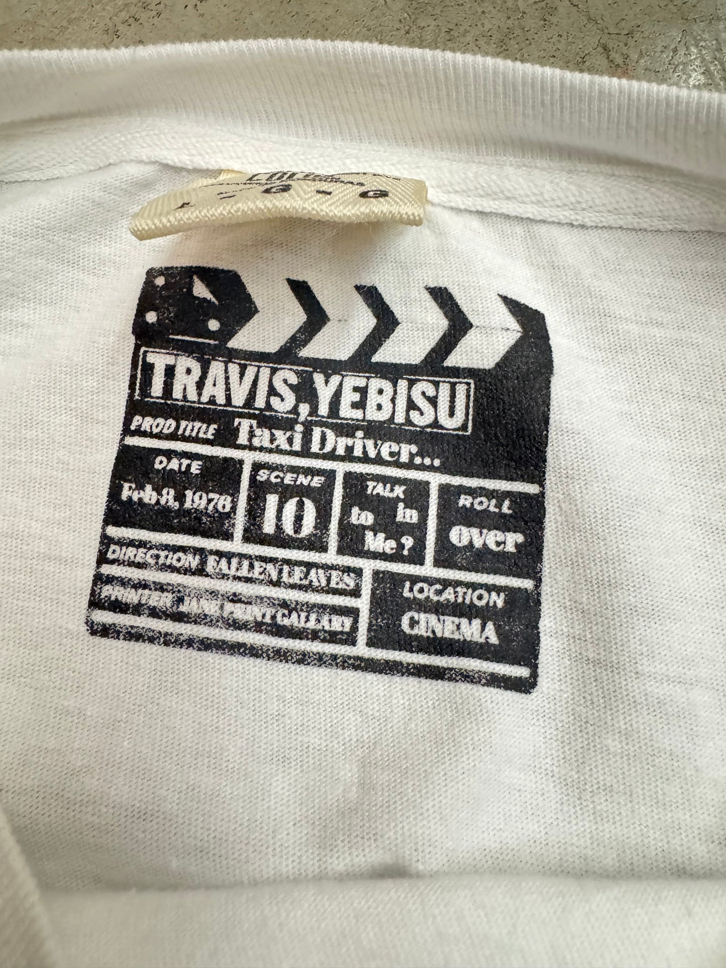 TRAVIS / TRAVIS,IRIS Long Sleeve Tee ~WHITE【SCENE10】