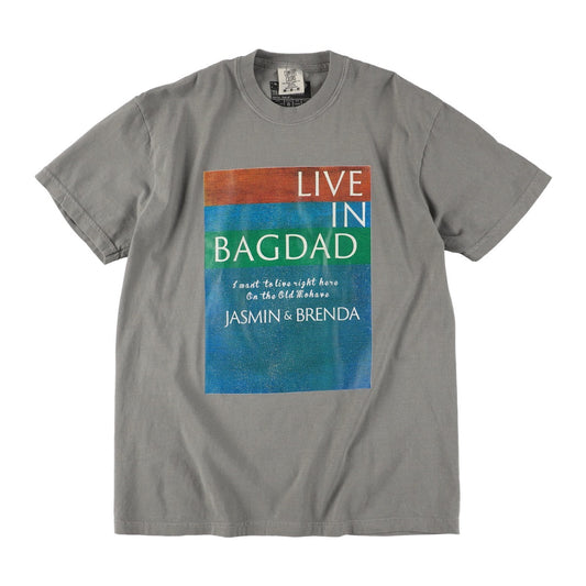TRAVIS / LIVE IN BAGDAD T-shirt ~GRAY【SCENE8】