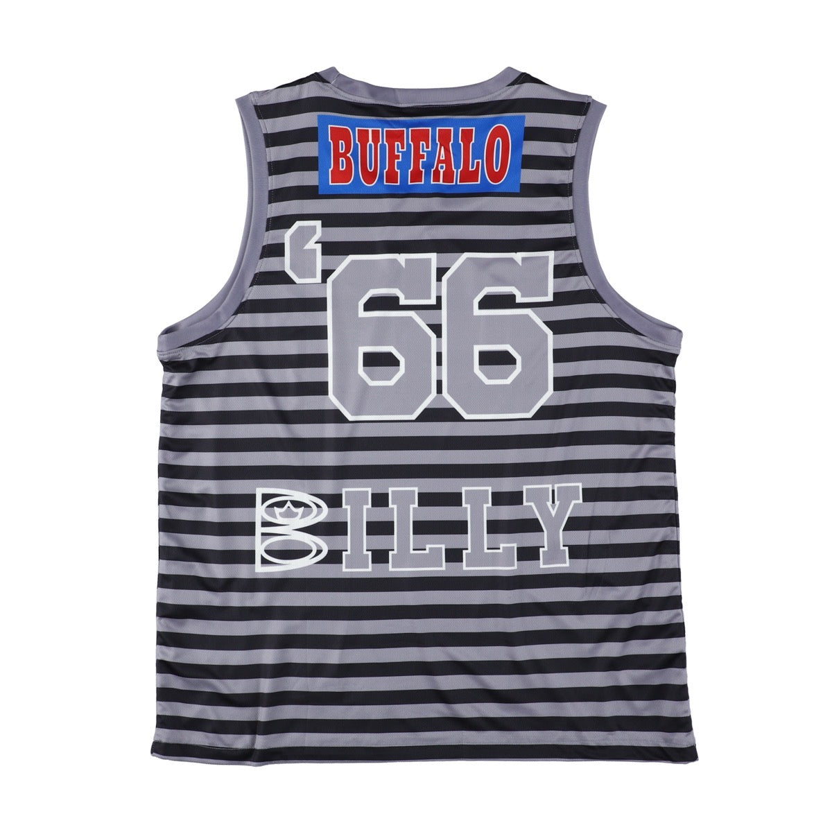 TRAVIS / BILLY & LAYLA '66 Basketball Jersey ~GY&BK BORDER【SCENE6】