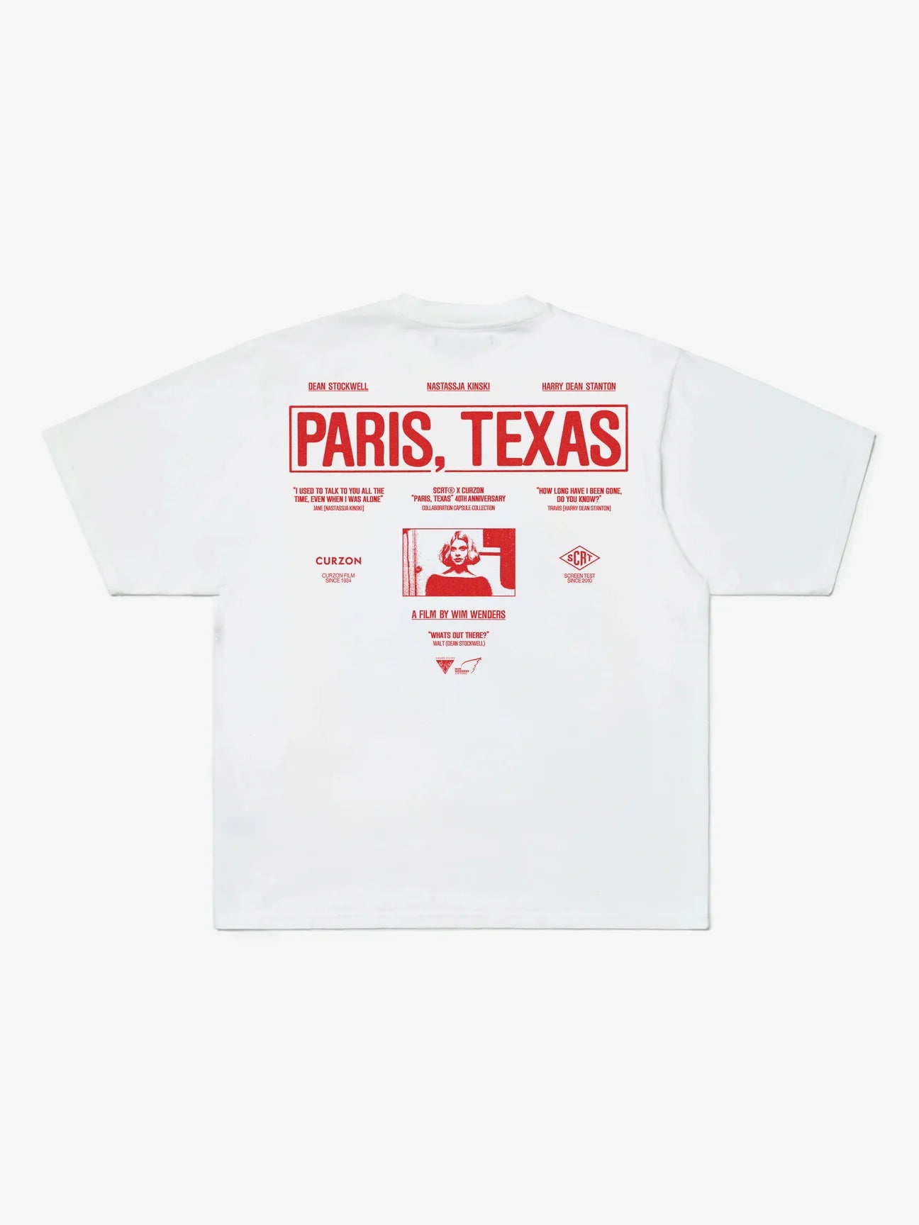 SCRT / Travis Tee "Official/Limited"【PARIS,TEXAS】