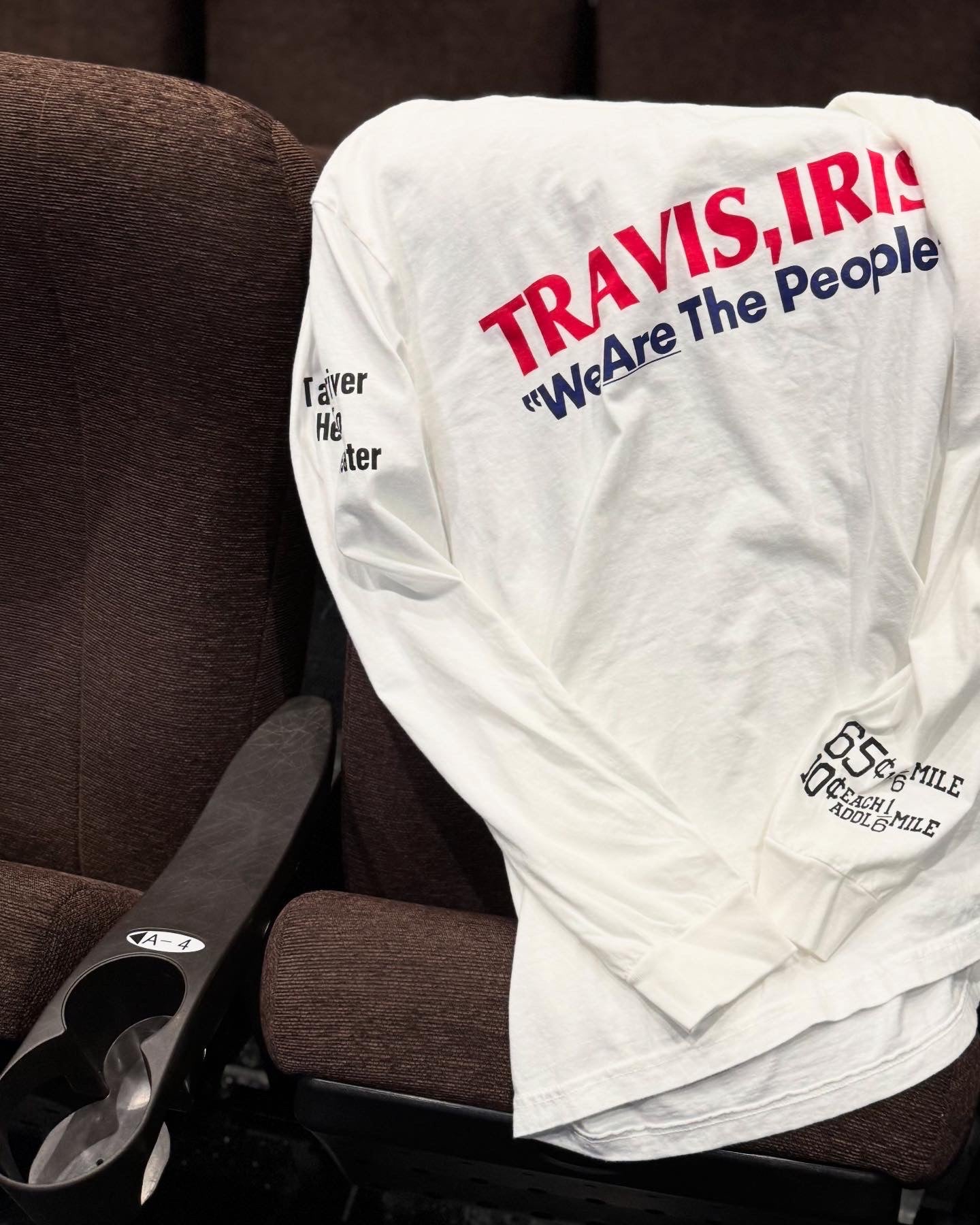 TRAVIS / TRAVIS,IRIS Long Sleeve Tee ~WHITE【SCENE10】