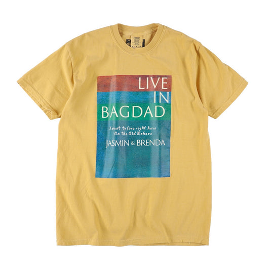 TRAVIS / LIVE IN BAGDAD T-shirt ~MUSTARD【SCENE8】