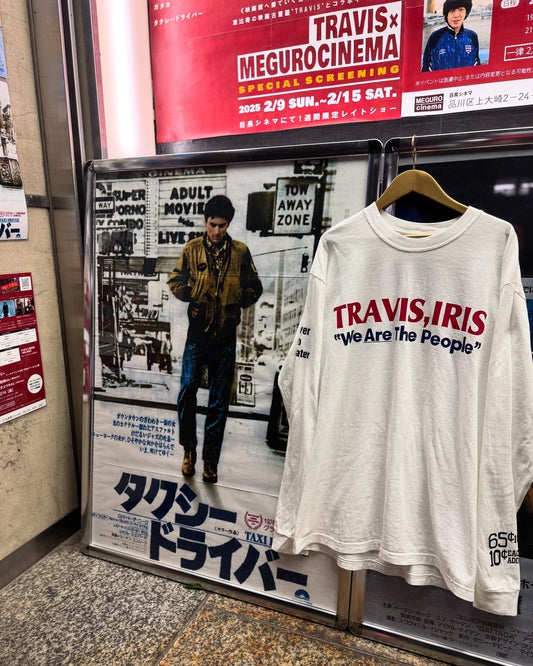 TRAVIS / TRAVIS,IRIS Long Sleeve Tee ~WHITE【SCENE10】