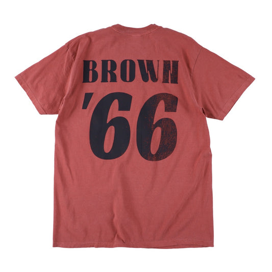 TRAVIS / BROWN '66 PK T-shirts ~BORDEAUX【SCENE6】