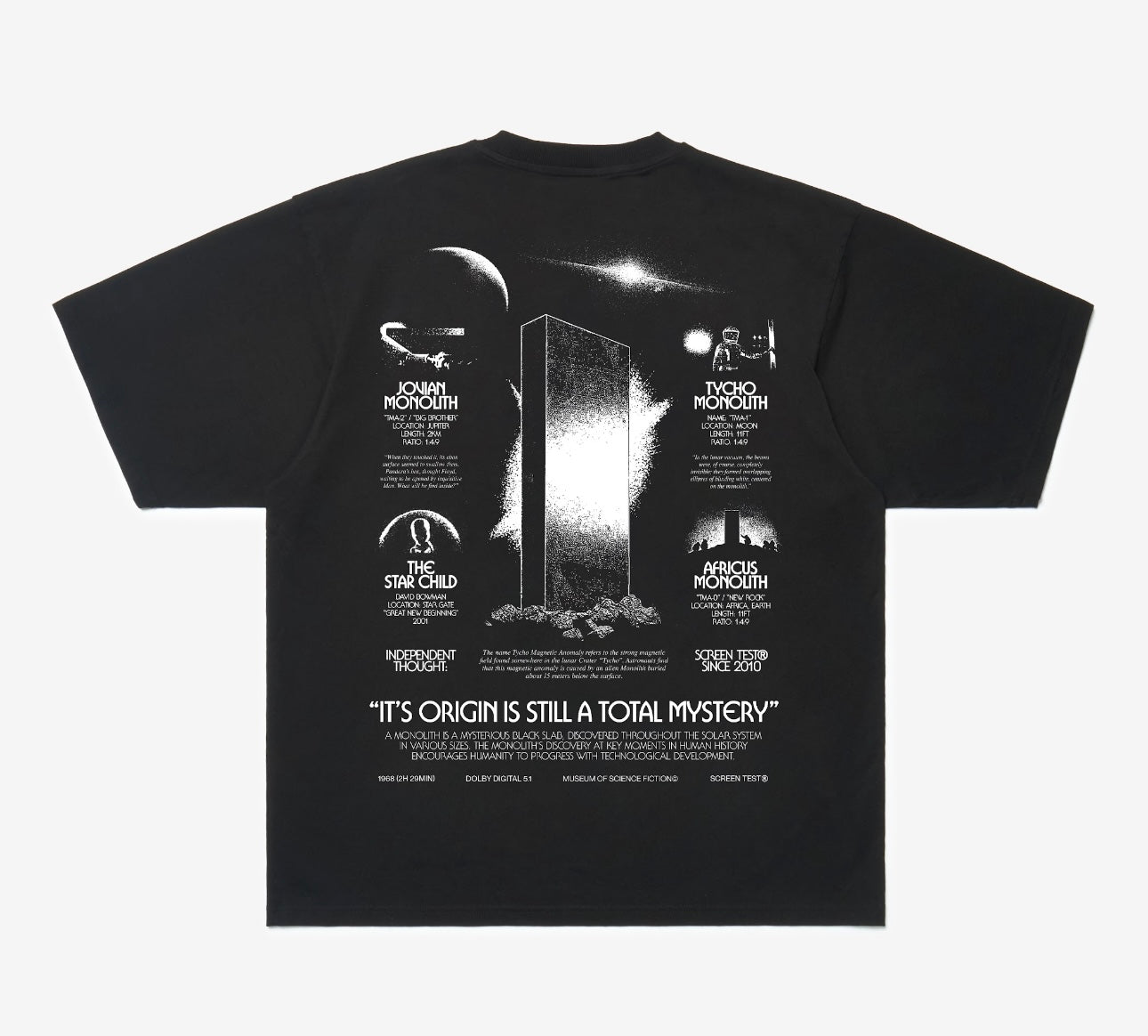 SCRT / Monolith Tee【2001:A Space Odyssey】
