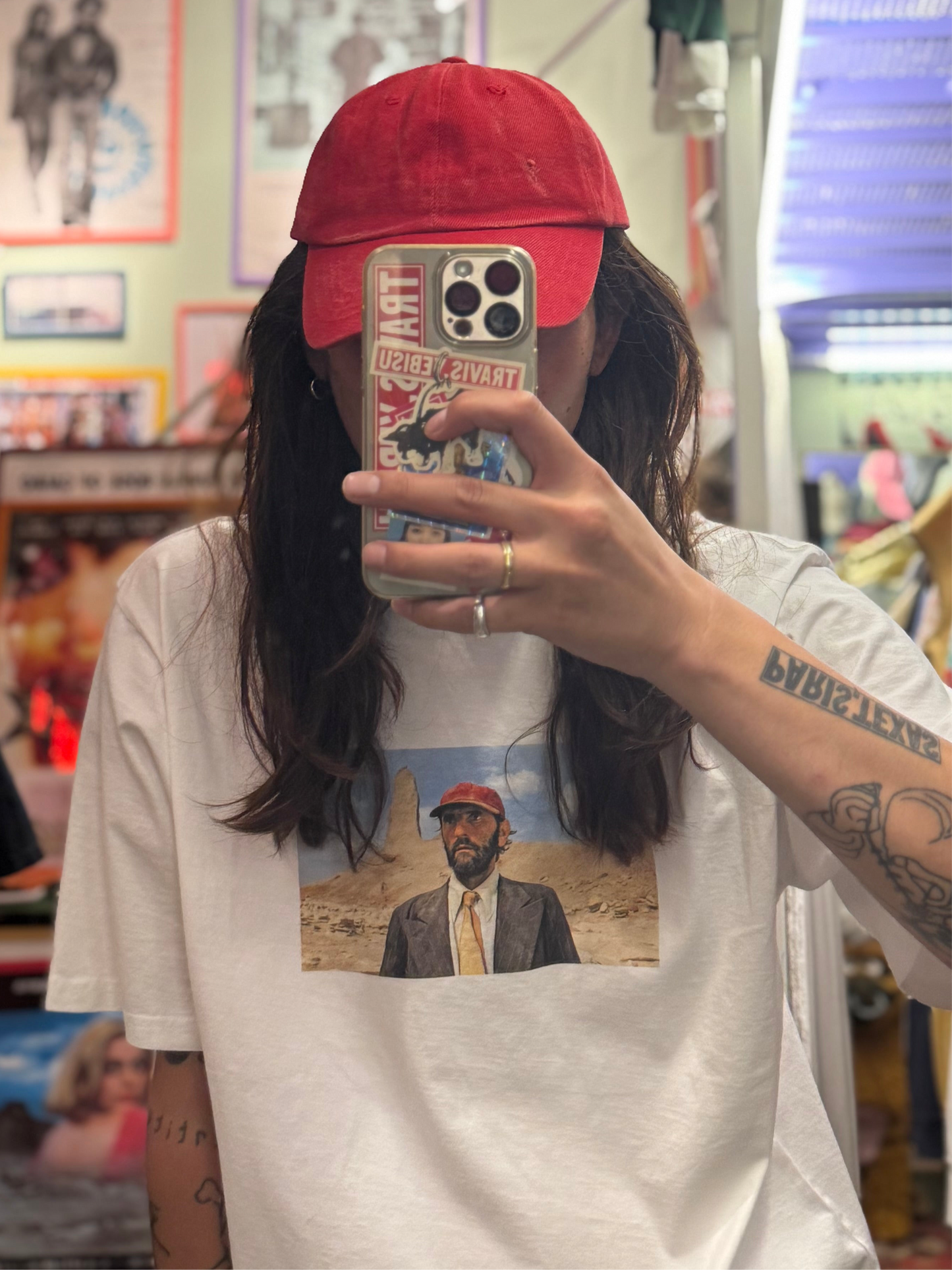 SCRT / Travis Tee "Official/Limited"【PARIS,TEXAS】