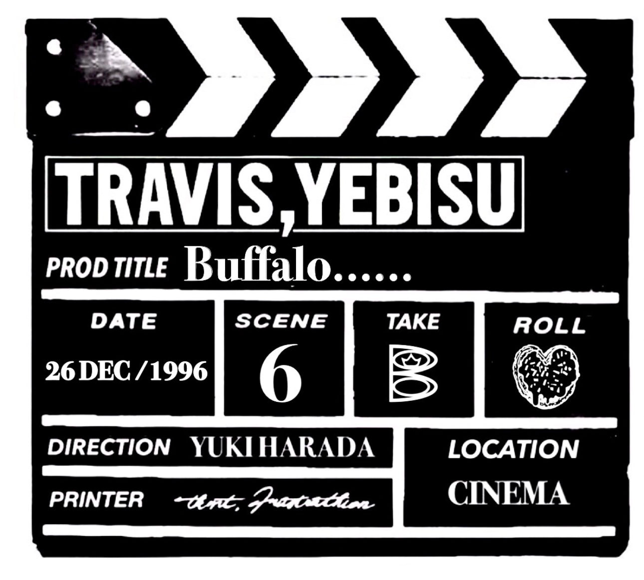 TRAVIS / LAYLA '66 T-shirt ~PALE BLUE【SCENE6】