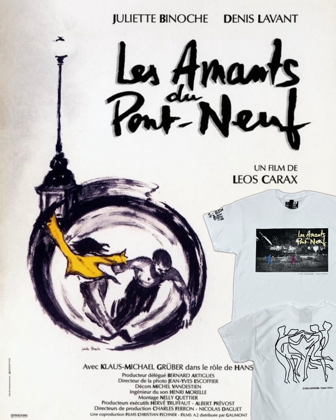 洋画・外国映画 LES AMANTS DU PONT-NEUF & BOY MEETS GIRL Les Amants du Pont-Neuf - Amantii de pe Pont-Neuf (1991) - Film
