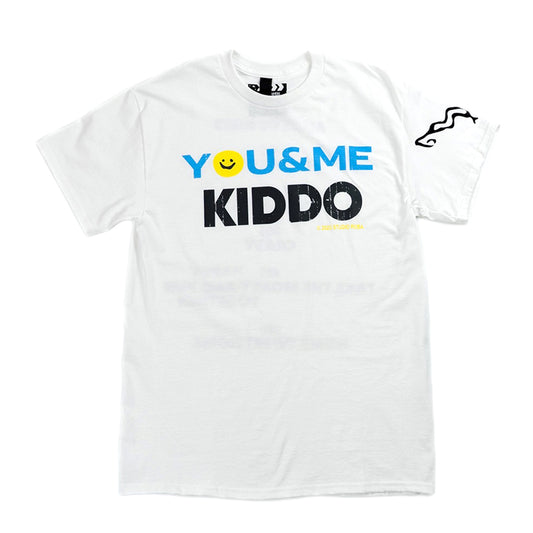 × KIDDO / Y☺︎U & ME T-shirt ~WHITE 【SCENE0】