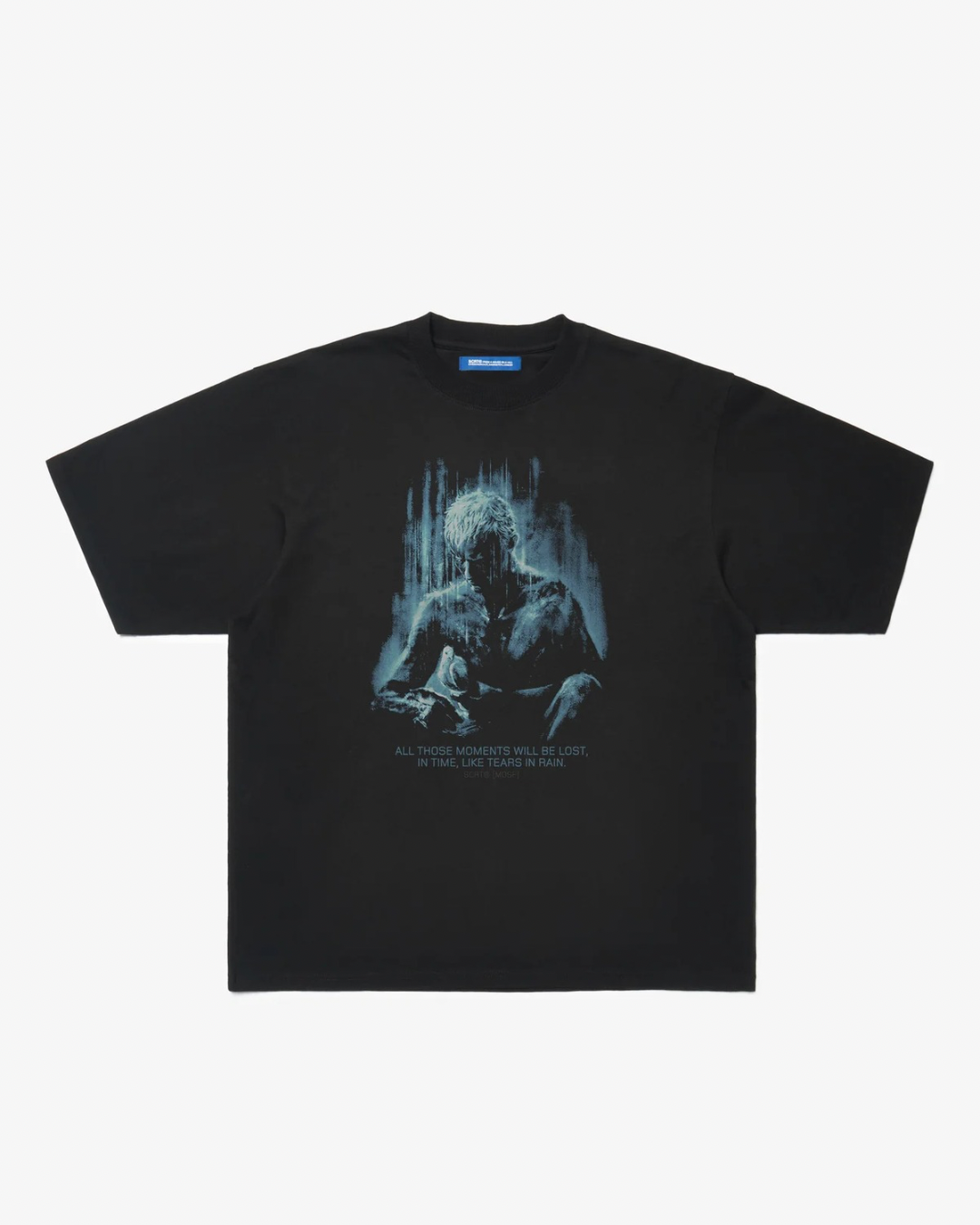 【BLADE RUNNER】Tears in Rain T-shirt/BLACK【SCRT】