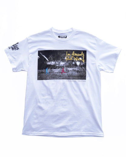 【Les Amants du Pont-Neuf】Official T-shirt (Photo&Neon)/WHITE【SCENE0】