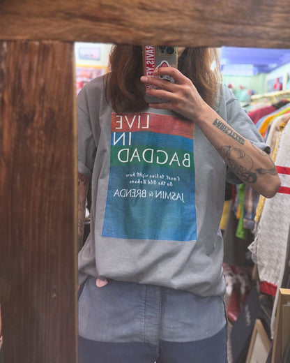 TRAVIS / LIVE IN BAGDAD T-shirt ~GRAY【SCENE8】