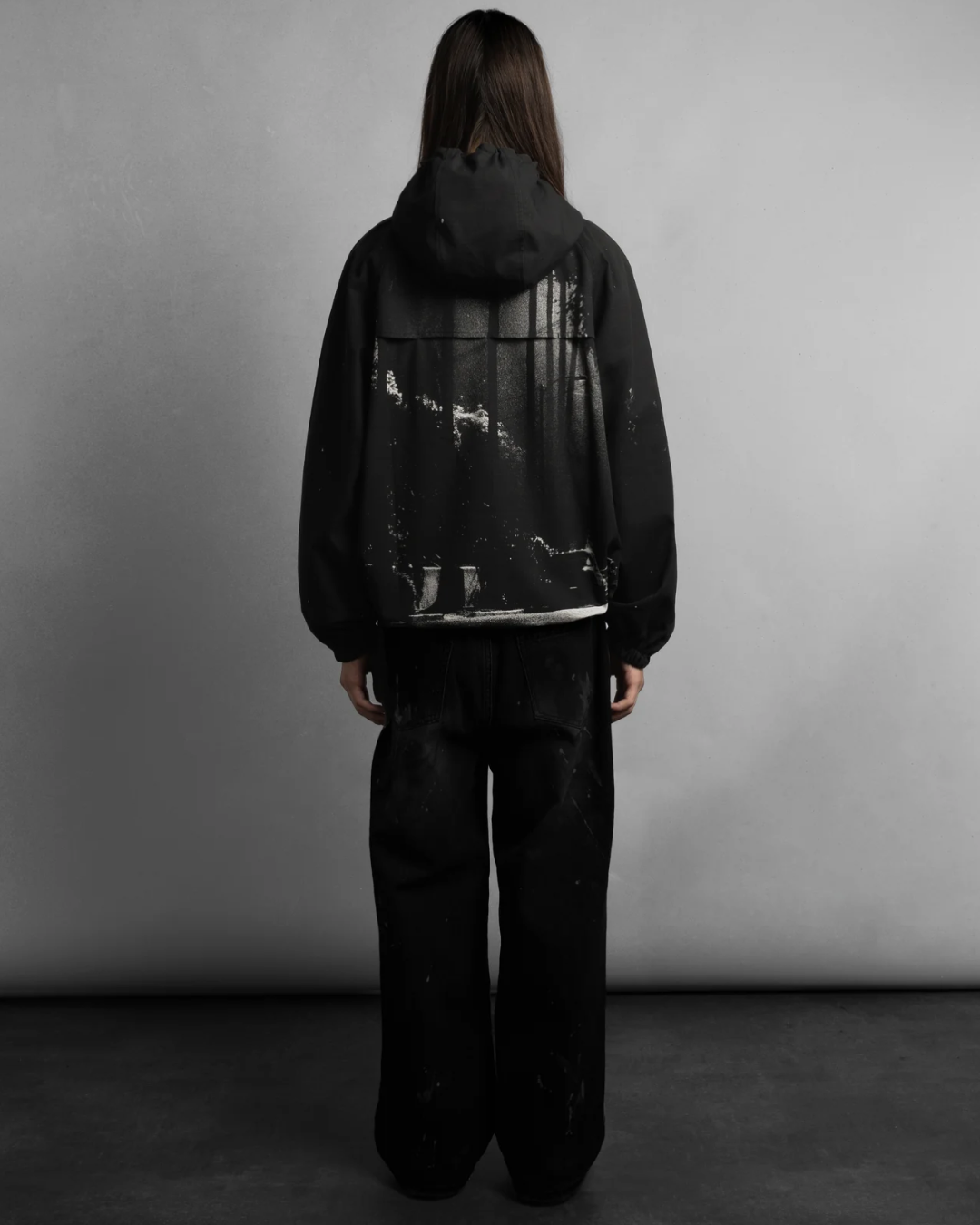 【MULHOLLAND DRIVE】 Mulholland Drive Waterproof Anorak/ BLACK "Official"【SCRT】
