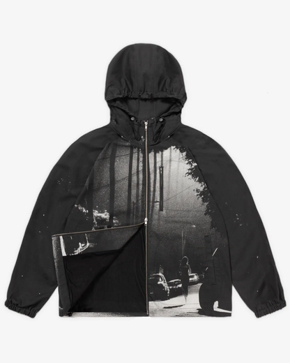 【MULHOLLAND DRIVE】 Mulholland Drive Waterproof Anorak/ BLACK "Official"【SCRT】