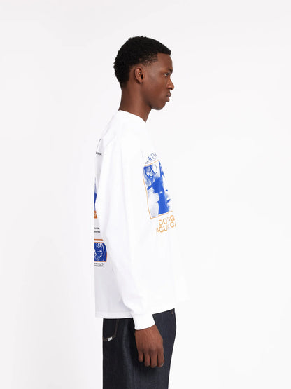 【Eternal Sunshine of the Spotless Mind】Don't Forget Longsleeve T-shirt w)Sticker Set/WHITE【SCRT】