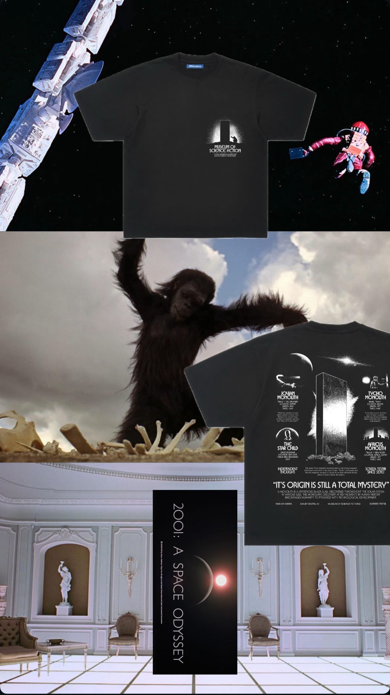 SCRT / Monolith Tee【2001:A Space Odyssey】