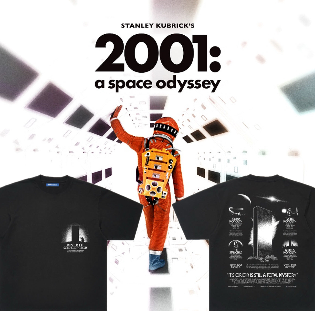 SCRT / Monolith Tee【2001:A Space Odyssey】