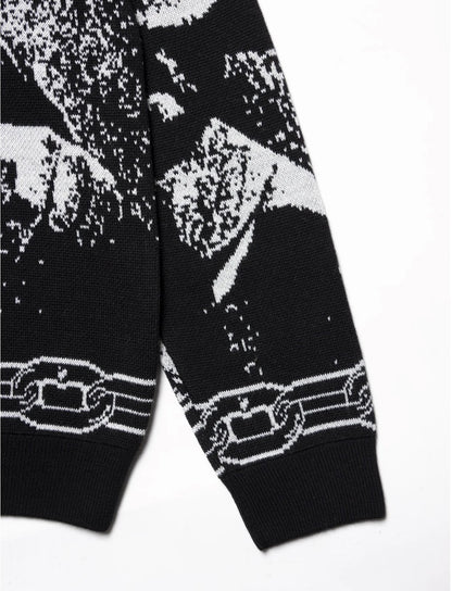 SCRT / Renton knit w)Sticker set ~BLACK~【Trainspotting】