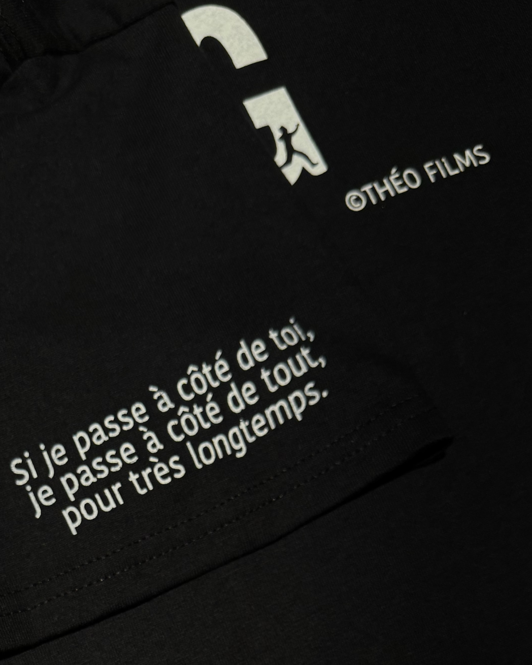 【MAUVAIS SANG】Official T-shirt (Title+Run/Wonder Drug)/BLACK【SCENE0】