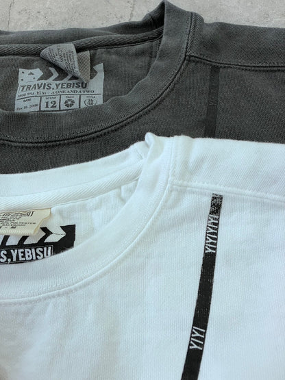 【YIYI:a one and a two】N.J & Min-Min's Sweat shirt/WHITE【SCENE12】