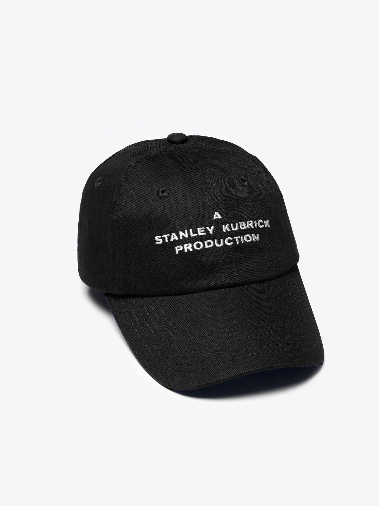 【STANLEY KUBRICK】A STANLEY KUBRICK PRODUCTION Dad Cap/BLACK【SCRT】
