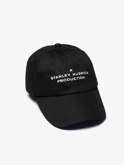 【STANLEY KUBRICK】A STANLEY KUBRICK PRODUCTION Dad Cap/BLACK【SCRT】