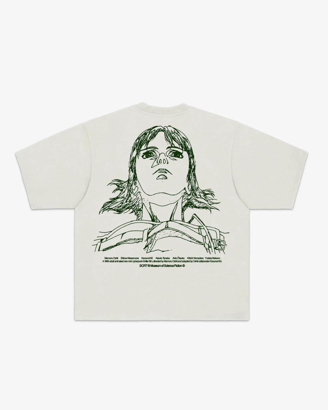 【MUSEUM OF SCIENCE FICTION】Ghost T-Shirt/ BEIGE【SCRT】