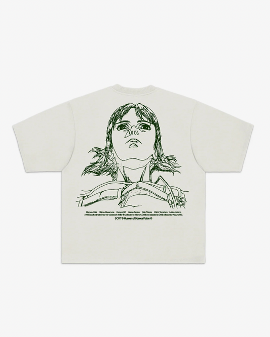 【MUSEUM OF SCIENCE FICTION】Ghost T-Shirt/ BEIGE【SCRT】