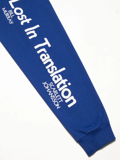 SCRT / Credits Longsleeve ~BLUE~ & 6 Stickers【Lost In Translation】