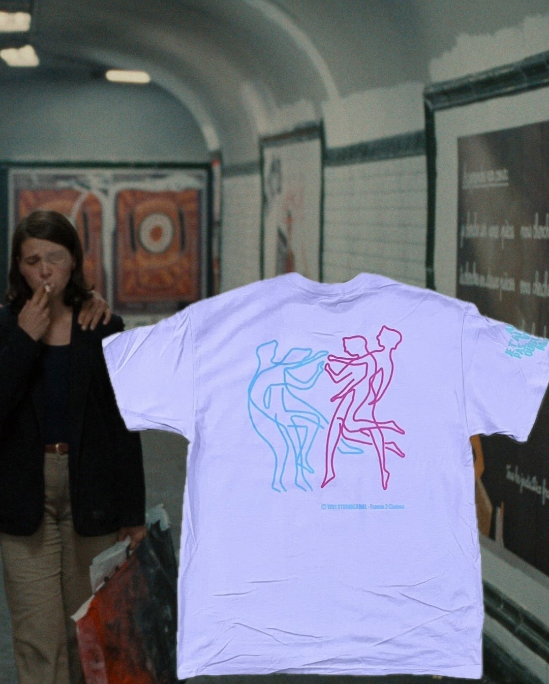 Les Amants du Pont-Neuf】Les Amants du Pont-Neuf T-shirt