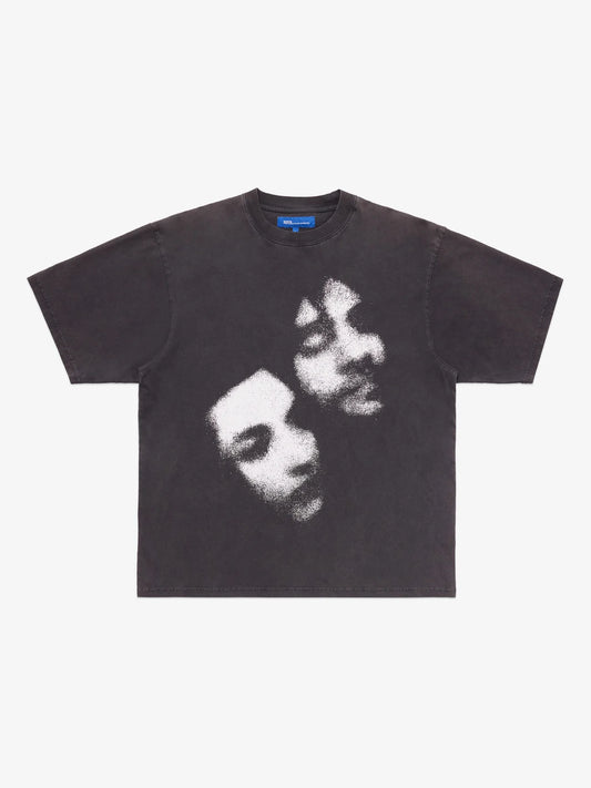 【Eternal Sunshine of the Spotless Mind】 Faded Memory T-shirt/W WASHED BLACK【SCRT】