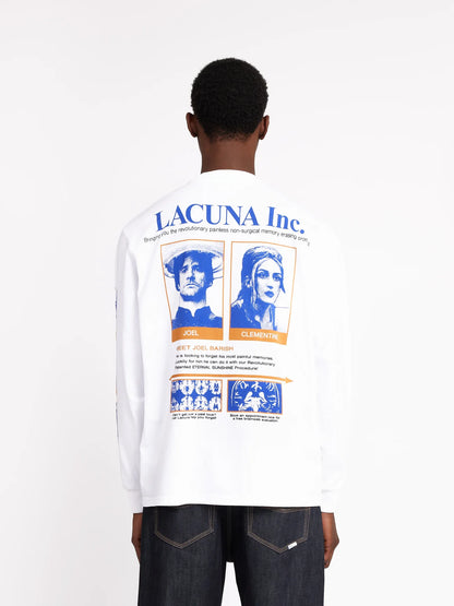 【Eternal Sunshine of the Spotless Mind】Don't Forget Longsleeve T-shirt w)Sticker Set/WHITE【SCRT】