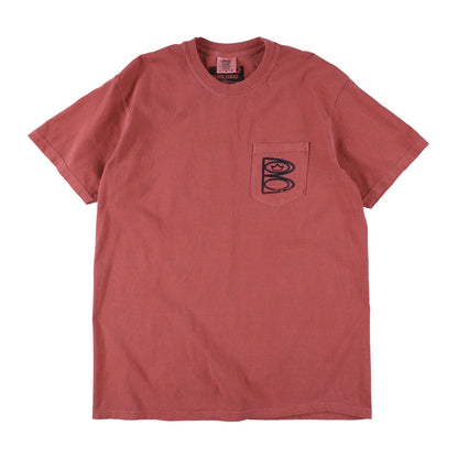 TRAVIS / BROWN '66 PK T-shirts ~BORDEAUX【SCENE6】