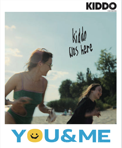 × KIDDO / Y☺︎U & ME T-shirt ~WHITE 【SCENE0】