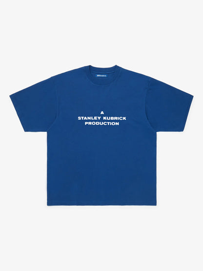 SCRT / A KUBRICK PRODUCTION T-Shirt ~BLUE【STANLEY KUBRICK】