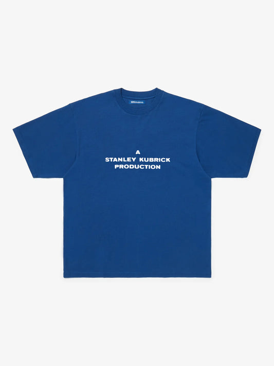 SCRT / A KUBRICK PRODUCTION T-Shirt ~BLUE【STANLEY KUBRICK】