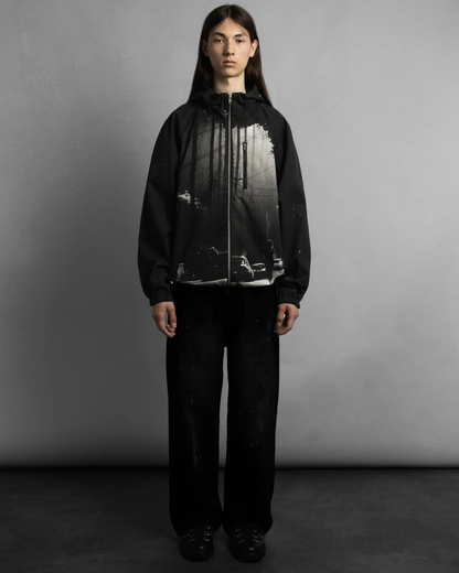 【MULHOLLAND DRIVE】 Mulholland Drive Waterproof Anorak/ BLACK "Official"【SCRT】