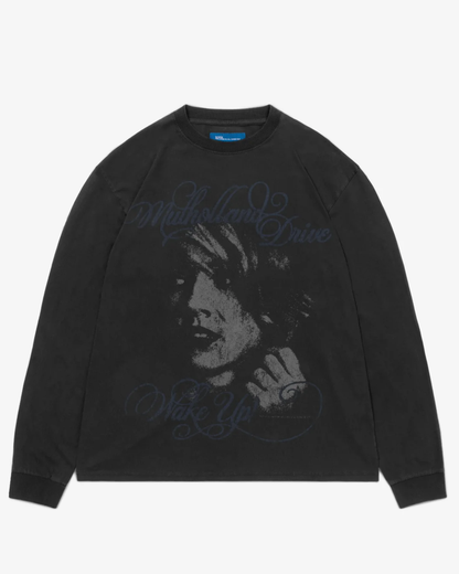 【MULHOLLAND DRIVE】 Wake Up Longsleeve "Official"【SCRT】