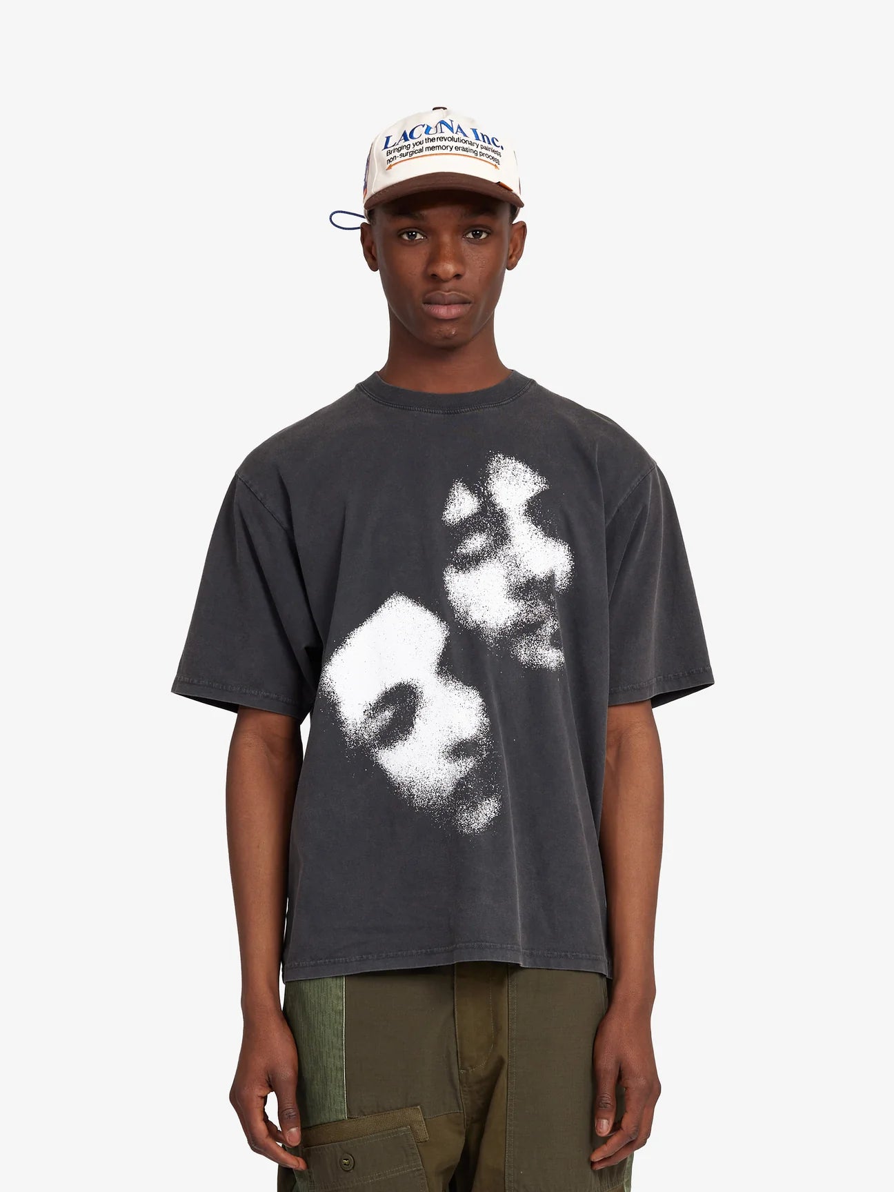 【Eternal Sunshine of the Spotless Mind】 Faded Memory T-shirt/W WASHED BLACK【SCRT】