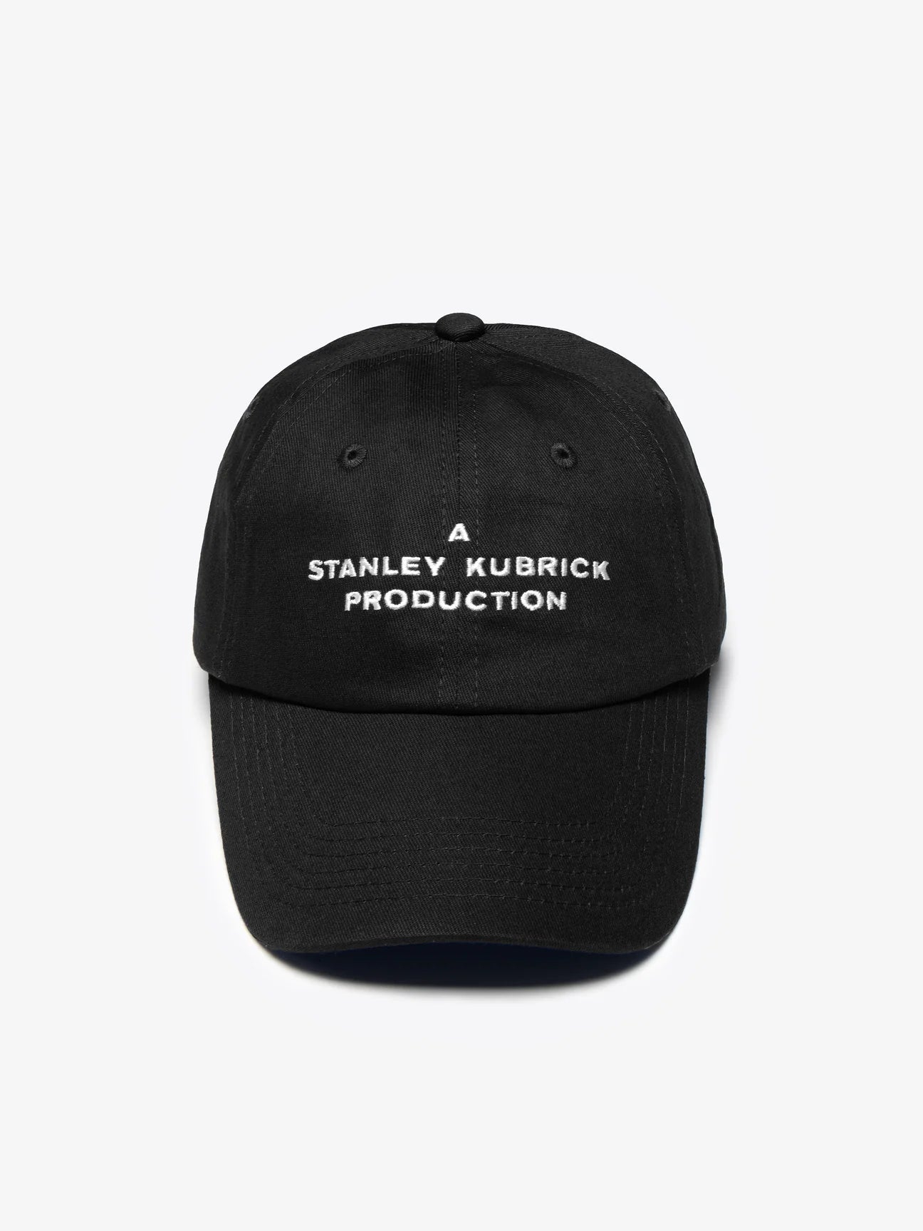 【STANLEY KUBRICK】A STANLEY KUBRICK PRODUCTION Dad Cap/BLACK【SCRT】