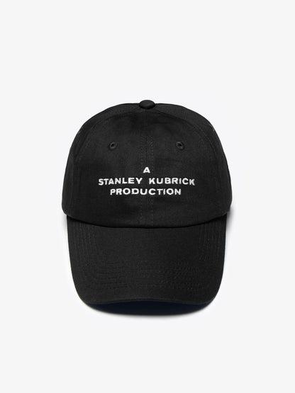 【STANLEY KUBRICK】A STANLEY KUBRICK PRODUCTION Dad Cap/BLACK【SCRT】