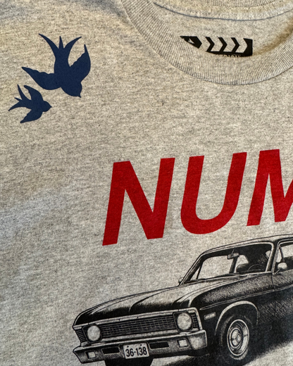 【しびれ】NUMB to Love Longsleeve T-shirt/ GRAY(TRAVIS Limited)