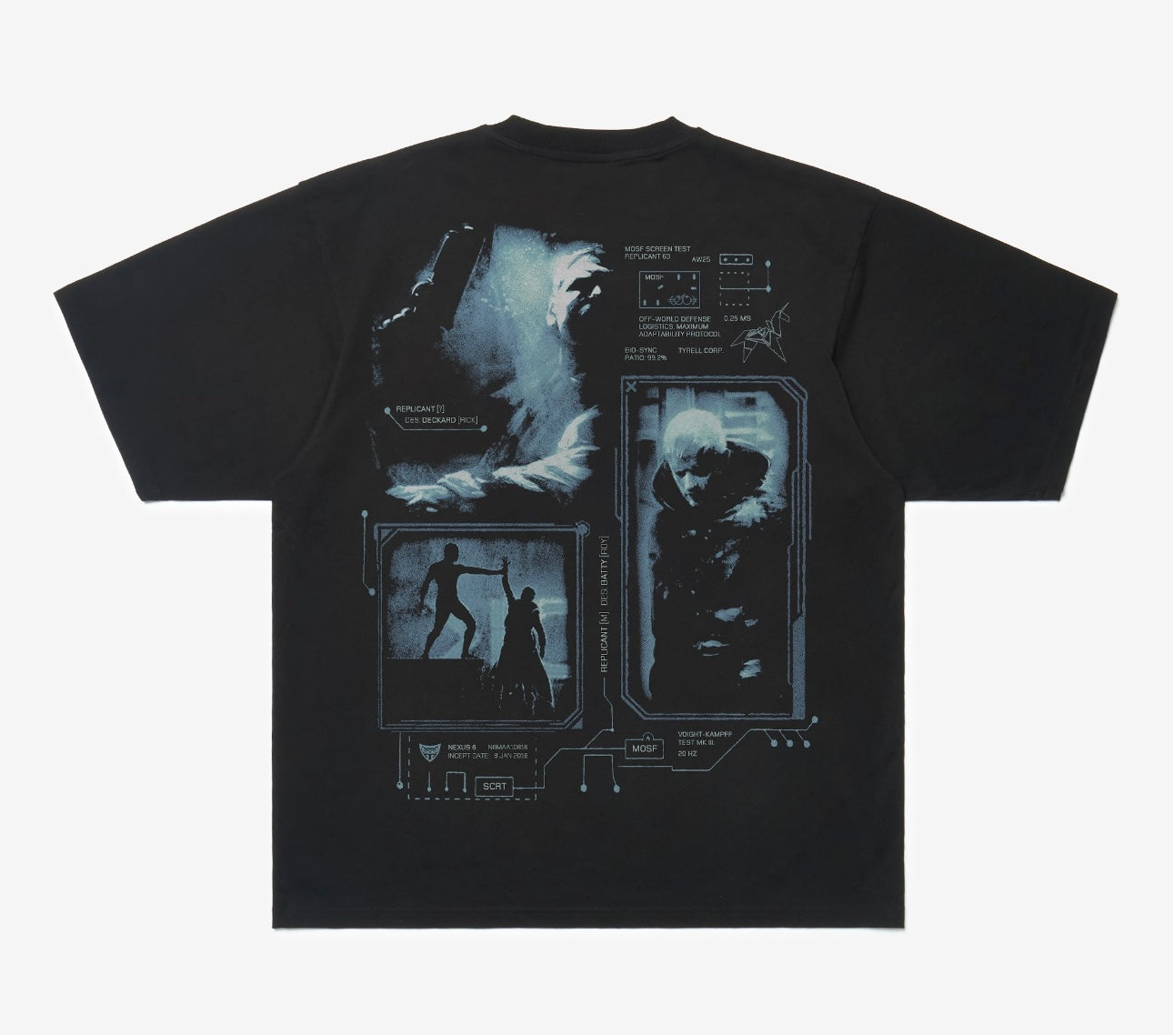 SCRT / Tears in Rain Tee【BLADE RUNNER】