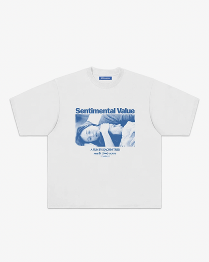 【Sentimental Value】New Punk T-shirt & Sticker Set/WHITE"Official"【SCRT】