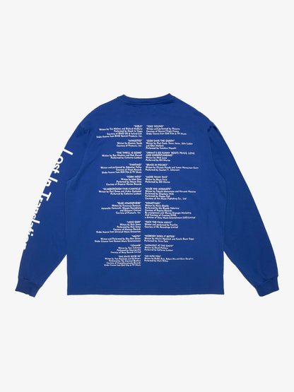 SCRT / Credits Longsleeve ~BLUE~ & 6 Stickers【Lost In Translation】