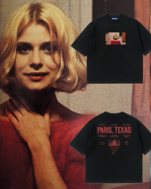 【PARIS,TEXAS】Jane T-shirt /BLACK "Official"【SCRT】