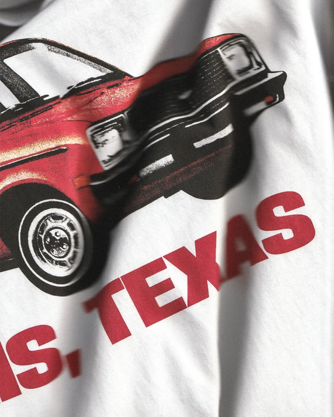 【PARIS,TEXAS】Chevette T-Shirt /WHITE "Offilial"【SCRT】