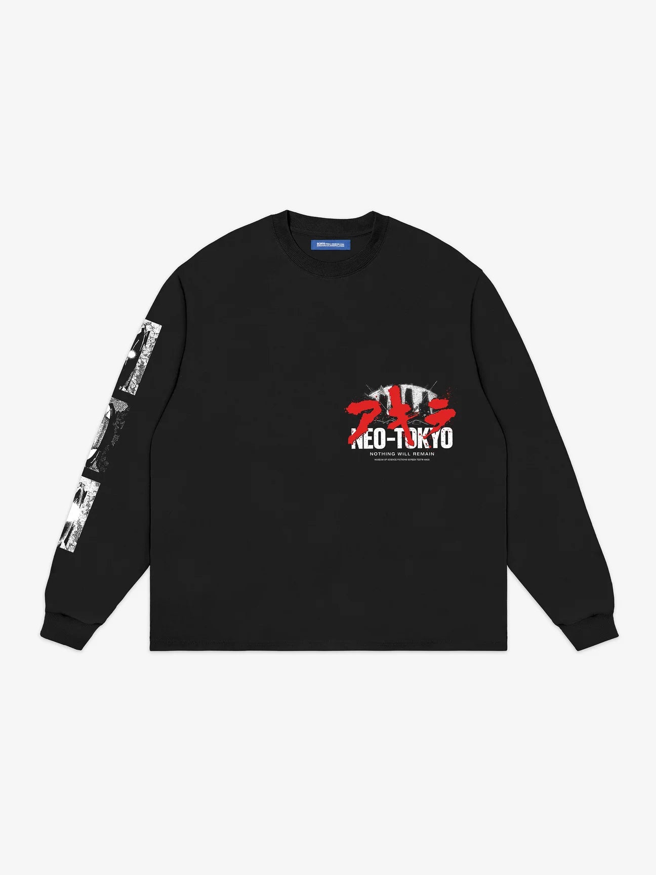 【NEO TOKYO】Kaneda Longsleeve T-shirt/BLACK【SCRT】